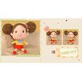 Cartoon girl plush dolls